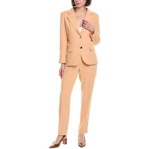 Pascale La Mode Womens  2Pc Suit, Tan